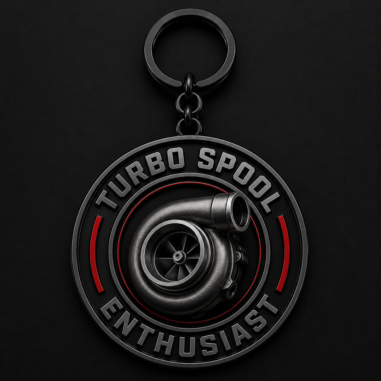 Turbo Spool Enthusiast Key Charm