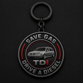 Save Gas drive A Diesel TDI Key Charm