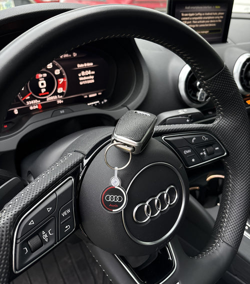 Audi Logo Key Charm